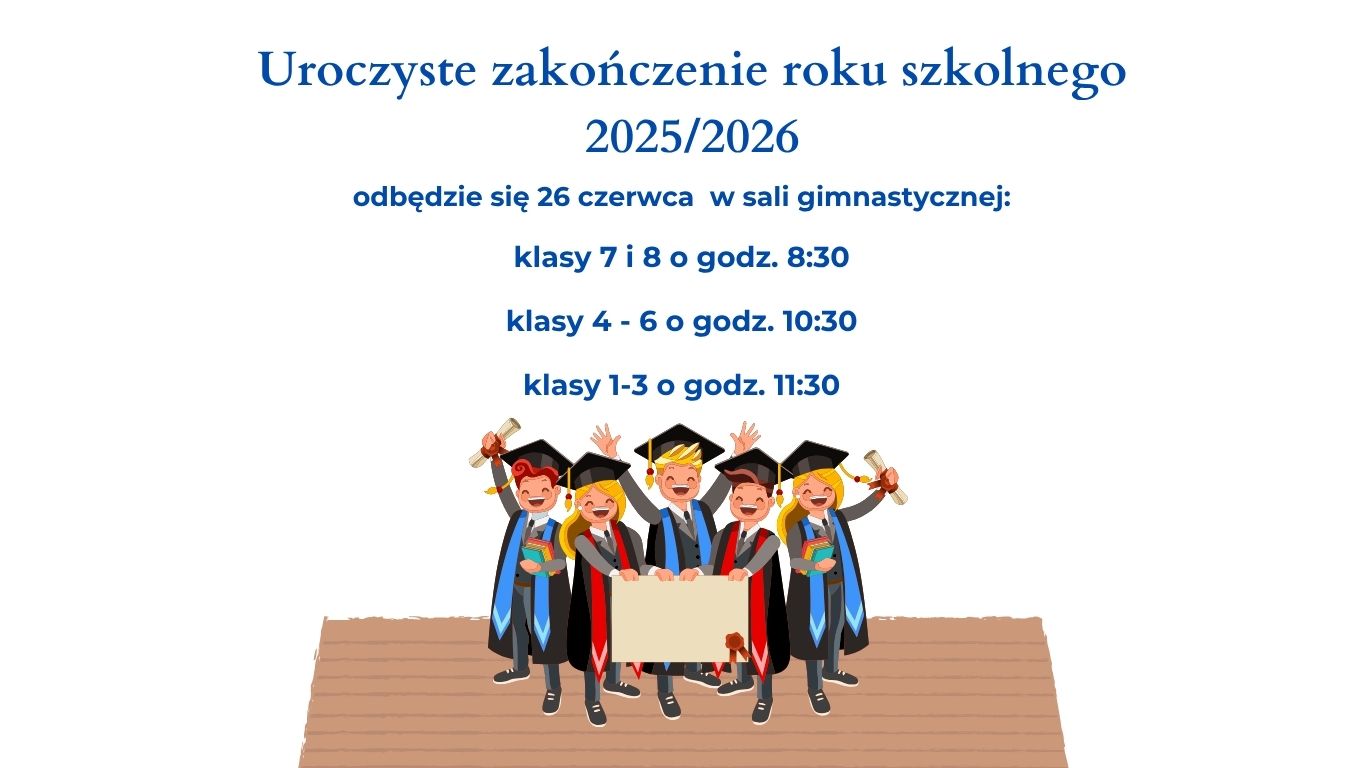 Zakończenie roku szkolnego